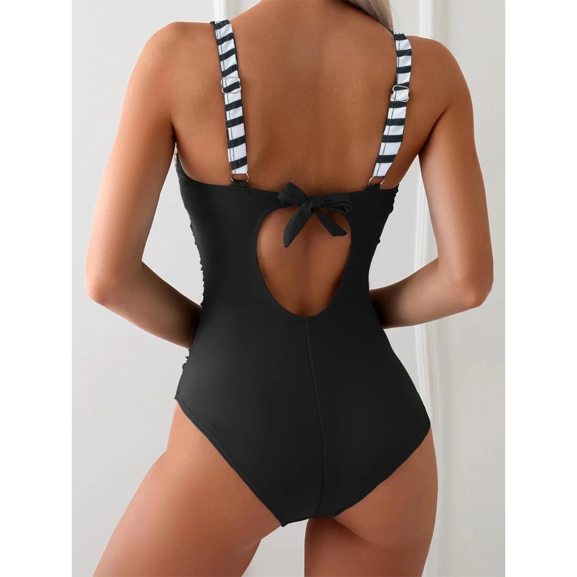 Women One Piece Swimsuits Bathing Suit Tummy Control Lady Slimming Swimwear